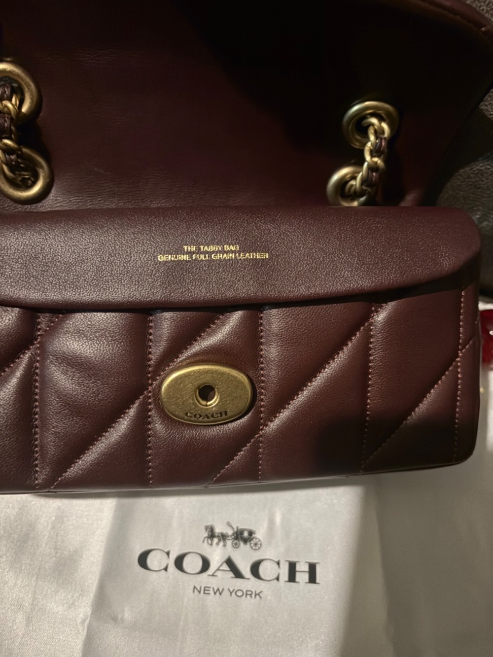 Coach pillow quilted tabby 20 shoulder bag - Picture 2 of 3